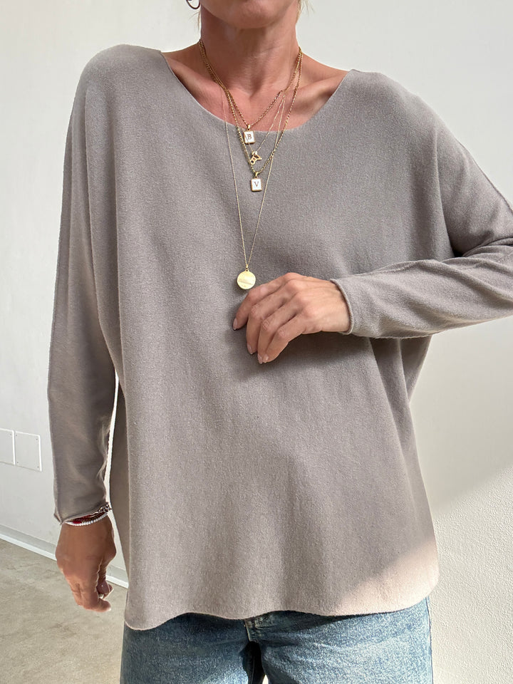 PULL SILVIA SCATOLA TORTORA