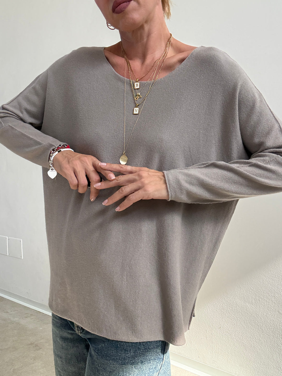 PULL SILVIA SCATOLA TORTORA