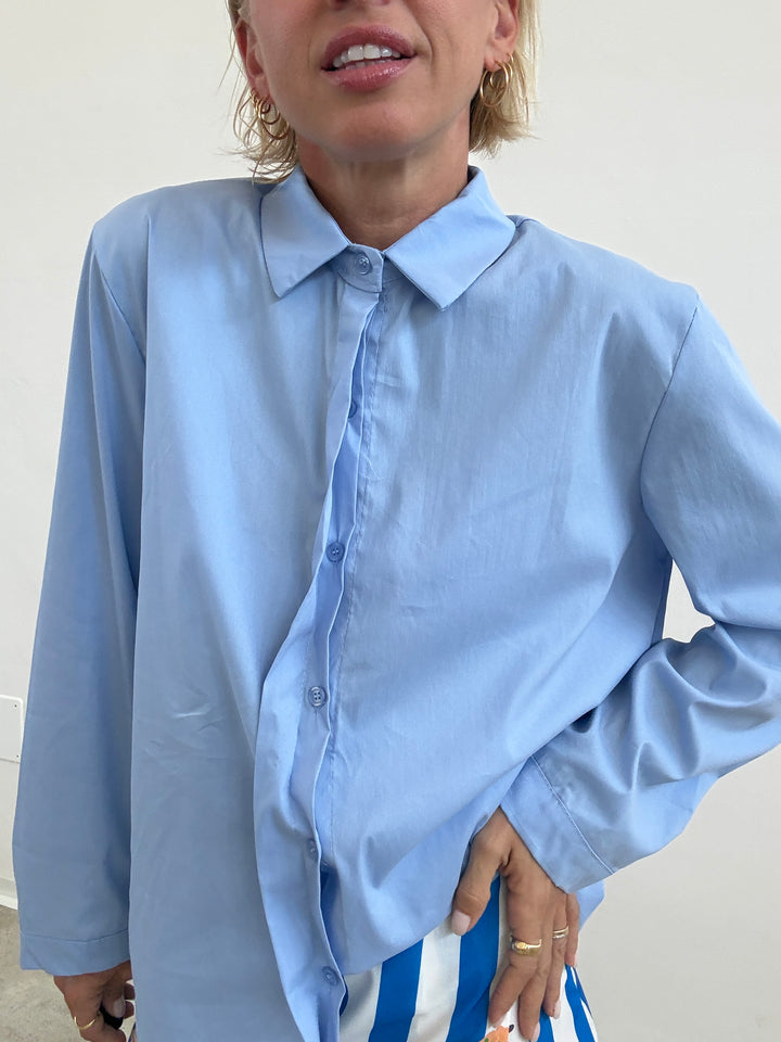 CAMICIA EMMA AZZURRA