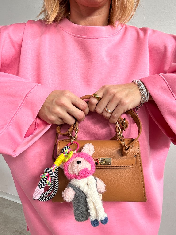 CHARM TEDDY BALACLAVA ROSA;CHARM TEDDY BALACLAVA ROSA;CHARM TEDDY BALACLAVA ROSA