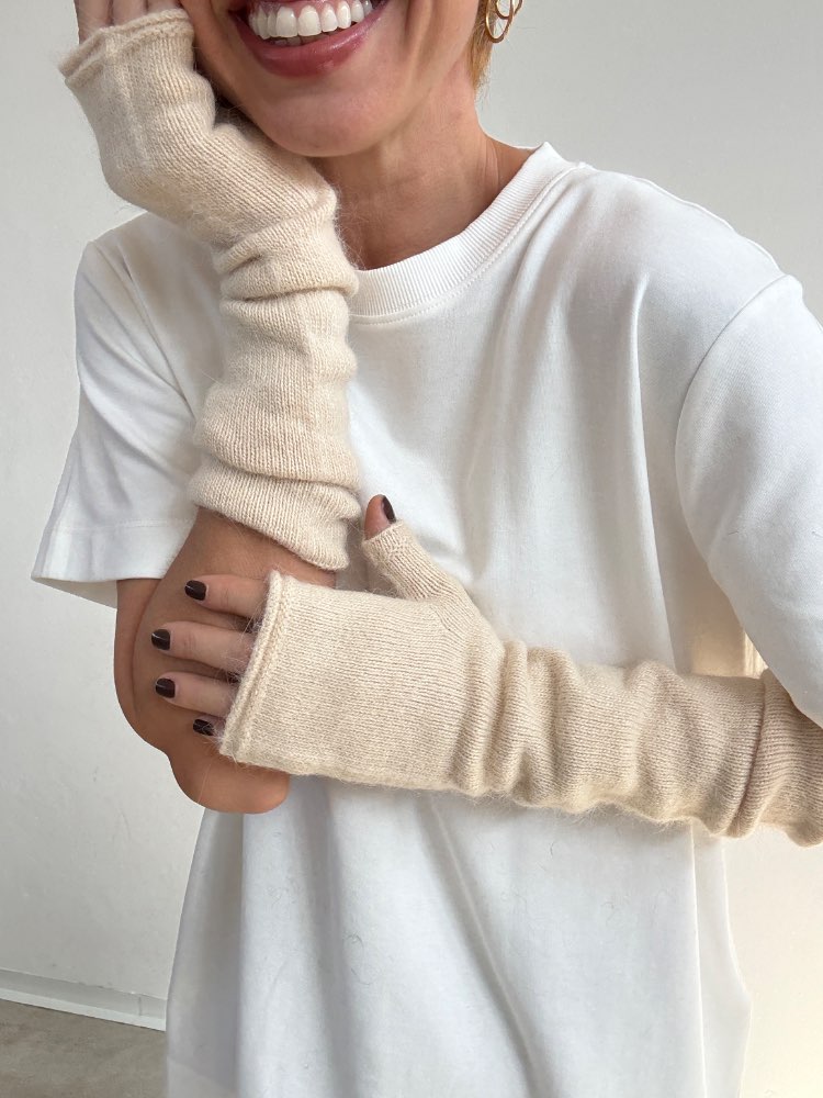 GLOVELETTE LANA LIGHTBEIGE