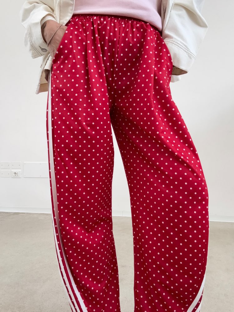 PANTA AISHA POIS ROSSO/BIANCO;PANTA AISHA POIS ROSSO/BIANCO;PANTA AISHA POIS ROSSO/BIANCO;PANTA AISHA POIS ROSSO/BIANCO;PANTA AISHA POIS ROSSO/BIANCO