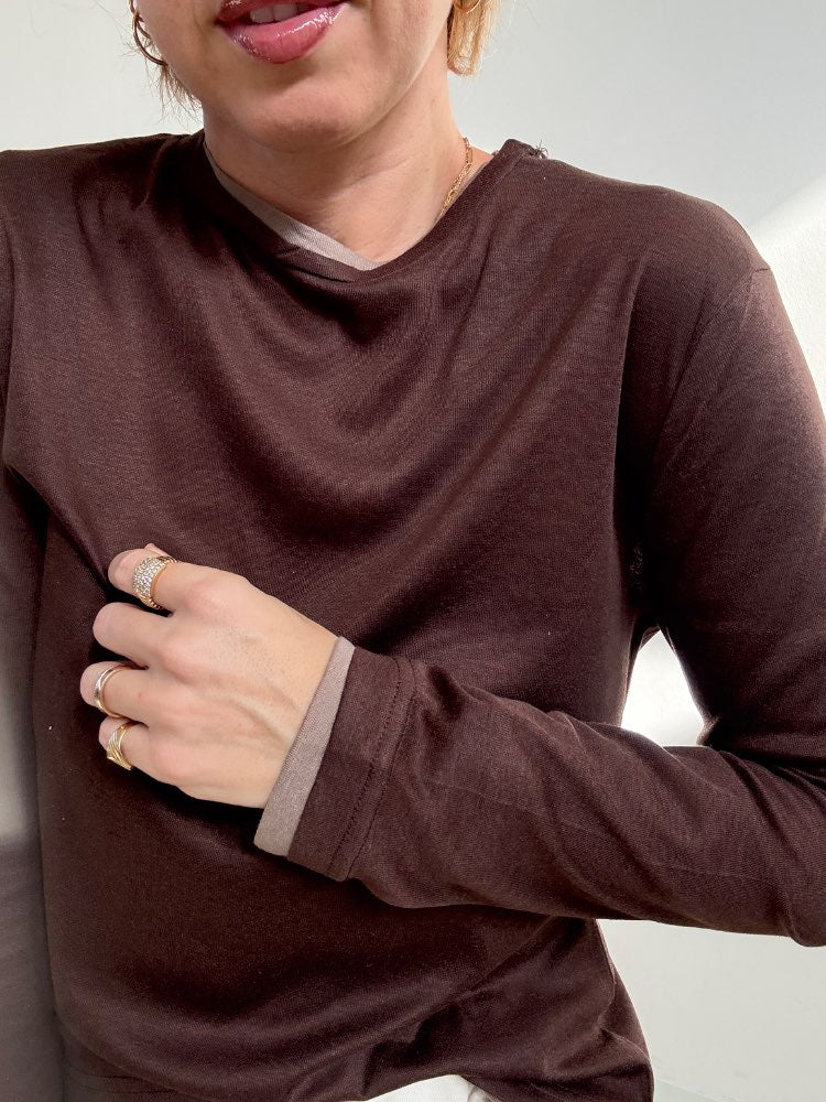 T-SHIRT BICOLORE STAR MORO/TAUPE;T-SHIRT BICOLORE STAR MORO/TAUPE;T-SHIRT BICOLORE STAR MORO/TAUPE;T-SHIRT BICOLORE STAR MORO/TAUPE;T-SHIRT BICOLORE STAR MORO/TAUPE;T-SHIRT BICOLORE STAR MORO/TAUPE;T-SHIRT BICOLORE STAR MORO/TAUPE