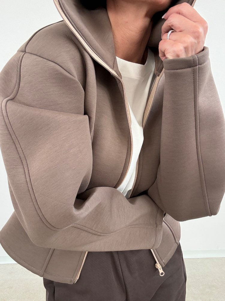 FELPA ALENA ZIP TAUPE;FELPA ALENA ZIP TAUPE;FELPA ALENA ZIP TAUPE;FELPA ALENA ZIP TAUPE;FELPA ALENA ZIP TAUPE;FELPA ALENA ZIP TAUPE