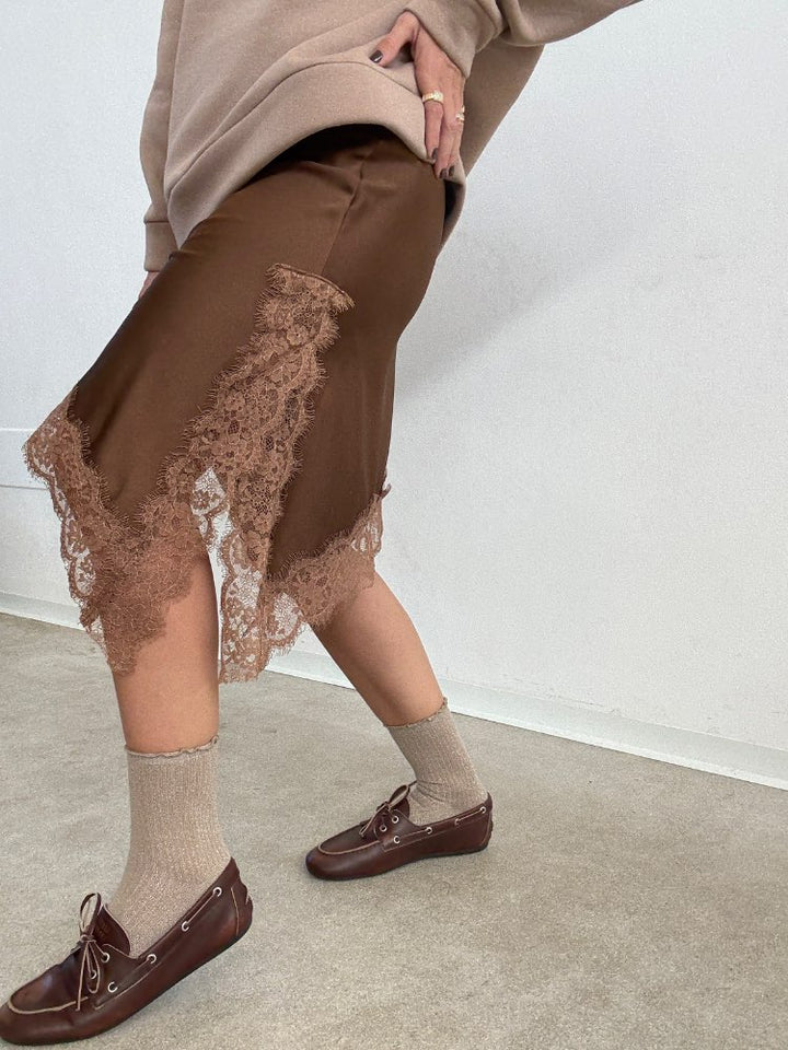 GONNA PIZZO/SATIN CARAMELLO;GONNA PIZZO/SATIN CARAMELLO;GONNA PIZZO/SATIN CARAMELLO;GONNA PIZZO/SATIN CARAMELLO;GONNA PIZZO/SATIN CARAMELLO;GONNA PIZZO/SATIN CARAMELLO