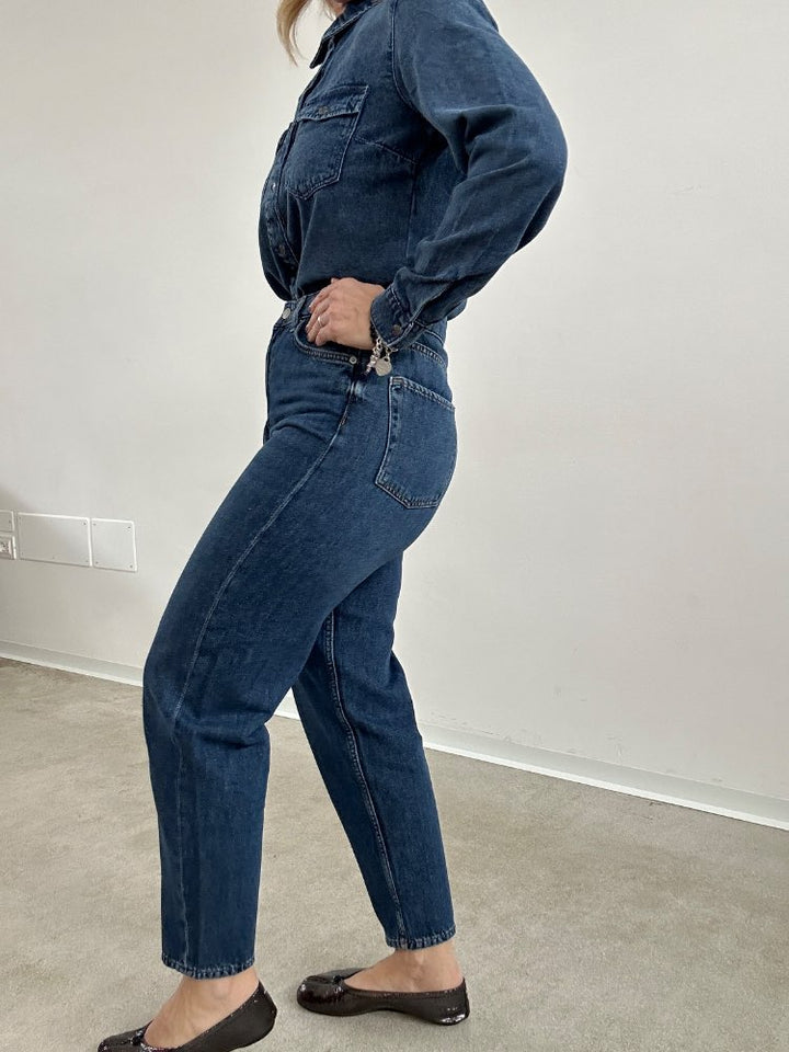 DENIM LISBONA MOMFIT DARK BLUE;DENIM LISBONA MOMFIT DARK BLUE;DENIM LISBONA MOMFIT DARK BLUE;DENIM LISBONA MOMFIT DARK BLUE;DENIM LISBONA MOMFIT DARK BLUE;DENIM LISBONA MOMFIT DARK BLUE