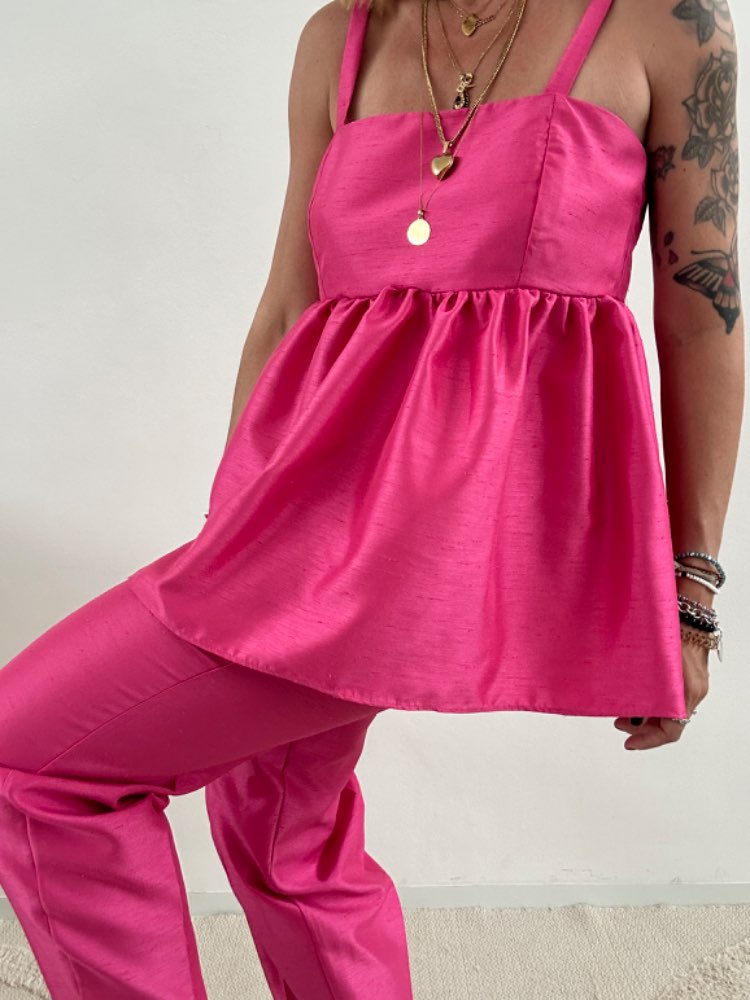 COMPLETO DEA BALZA FUCSIA