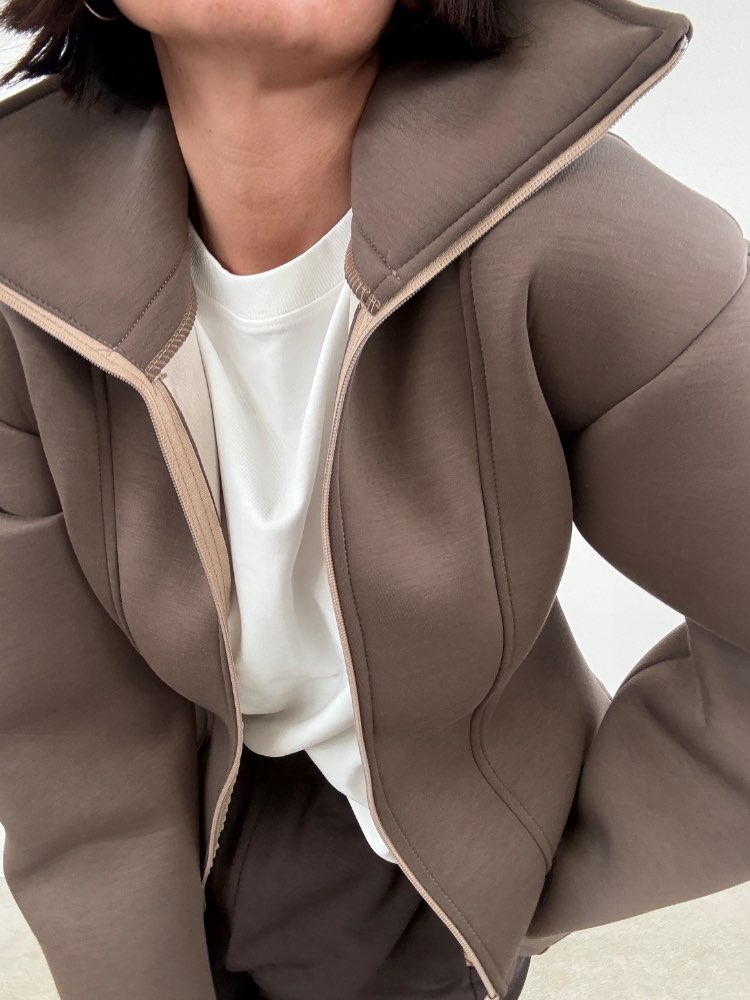 FELPA ALENA ZIP TAUPE;FELPA ALENA ZIP TAUPE;FELPA ALENA ZIP TAUPE;FELPA ALENA ZIP TAUPE;FELPA ALENA ZIP TAUPE;FELPA ALENA ZIP TAUPE
