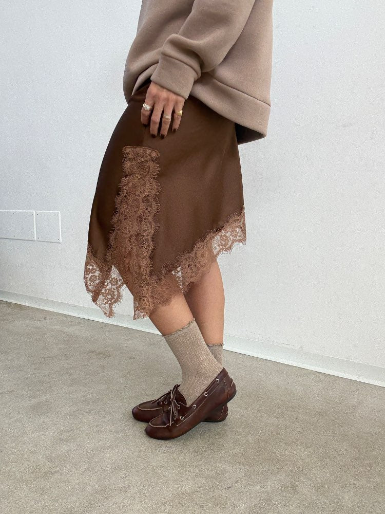 GONNA PIZZO/SATIN CARAMELLO;GONNA PIZZO/SATIN CARAMELLO;GONNA PIZZO/SATIN CARAMELLO;GONNA PIZZO/SATIN CARAMELLO;GONNA PIZZO/SATIN CARAMELLO;GONNA PIZZO/SATIN CARAMELLO
