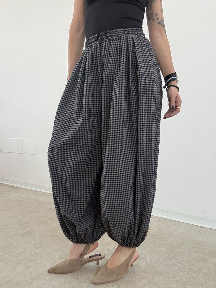 PANTA BALLOON VICHY NERO;PANTA BALLOON VICHY NERO;PANTA BALLOON VICHY NERO;PANTA BALLOON VICHY NERO;PANTA BALLOON VICHY NERO;PANTA BALLOON VICHY NERO