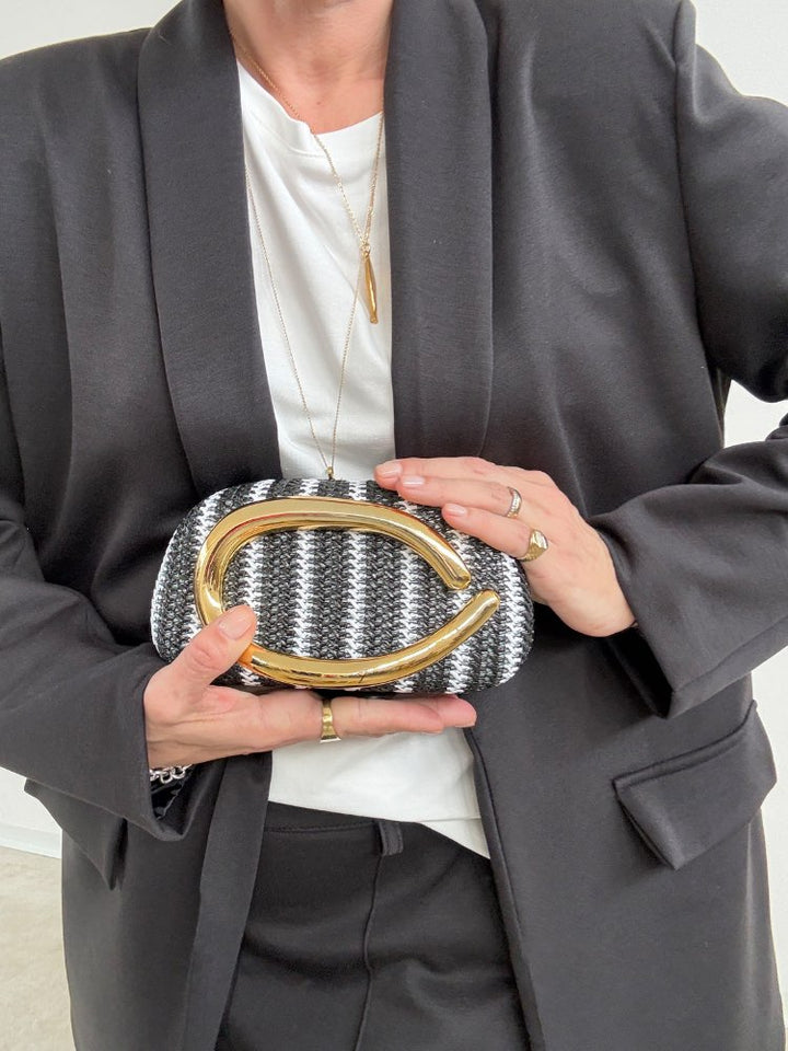 CLUTCH RAFFIA BIANCO/NERO;CLUTCH RAFFIA BIANCO/NERO;CLUTCH RAFFIA BIANCO/NERO;CLUTCH RAFFIA BIANCO/NERO;CLUTCH RAFFIA BIANCO/NERO;CLUTCH RAFFIA BIANCO/NERO;CLUTCH RAFFIA BIANCO/NERO