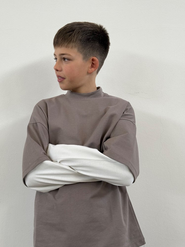 TSHIRT BICOLOR MINIME TORTORA/BIANCO;TSHIRT BICOLOR MINIME TORTORA/BIANCO;TSHIRT BICOLOR MINIME TORTORA/BIANCO;TSHIRT BICOLOR MINIME TORTORA/BIANCO;TSHIRT BICOLOR MINIME TORTORA/BIANCO;TSHIRT BICOLOR MINIME TORTORA/BIANCO