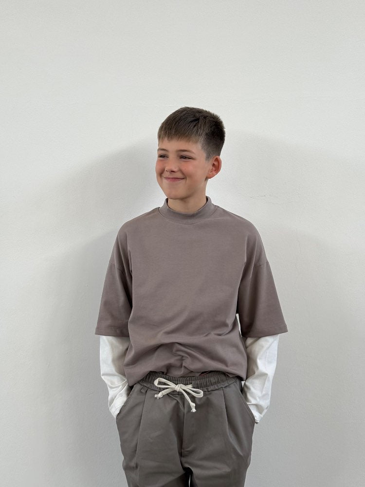 TSHIRT BICOLOR MINIME TORTORA/BIANCO;TSHIRT BICOLOR MINIME TORTORA/BIANCO;TSHIRT BICOLOR MINIME TORTORA/BIANCO;TSHIRT BICOLOR MINIME TORTORA/BIANCO;TSHIRT BICOLOR MINIME TORTORA/BIANCO;TSHIRT BICOLOR MINIME TORTORA/BIANCO