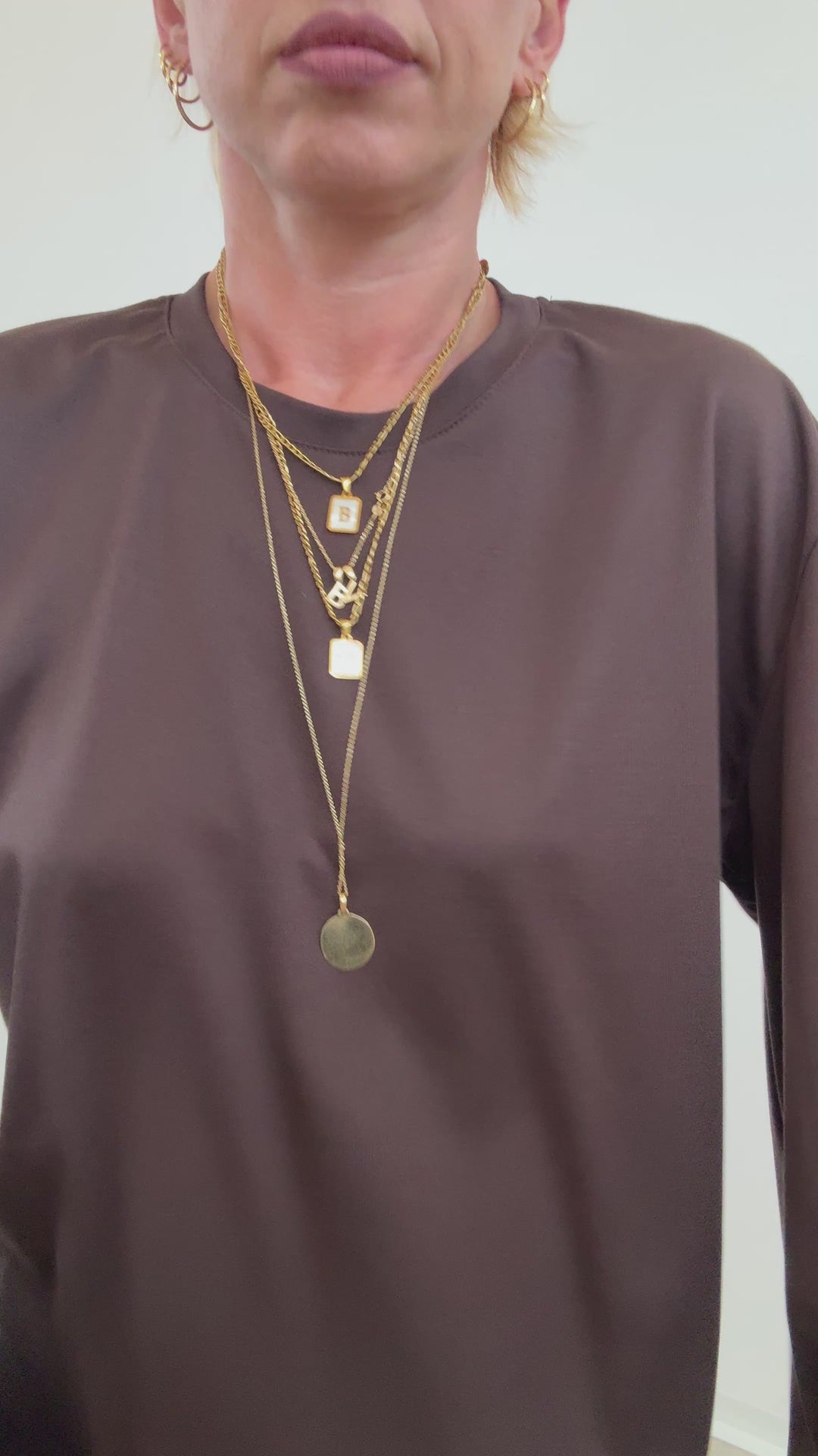 TSHIRT GRETA CIOCCOLATO